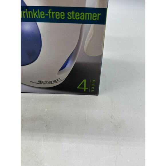 Emerson Portable Wrinkle-Free Steamer 4-Piece Set Snap-On Lint Remover READ NEW - Picture 2 of 9
